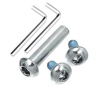 OTFAITP 24 mm - 120 mm M8 Screw for Replacement of Child Kick/Adult Scooter Wheelchair Folding Table and Chair Repair