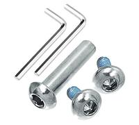 OTFAITP 24 mm - 120 mm M8 Screw for Replacement of Child Kick/Adult Scooter Wheelchair Folding Table and Chair Repair