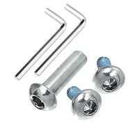 OTFAITP 24 mm - 120 mm M8 Screw for Replacement of Child Kick/Adult Scooter Wheelchair Folding Table and Chair Repair