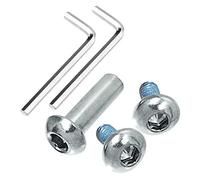 OTFAITP 24 mm - 120 mm M8 Screw for Replacement of Child Kick/Adult Scooter Wheelchair Folding Table and Chair Repair