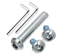 OTFAITP 24 mm - 120 mm M8 Screw for Replacement of Child Kick/Adult Scooter Wheelchair Folding Table and Chair Repair