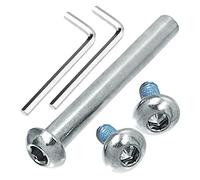 OTFAITP 24 mm - 120 mm M8 Screw for Replacement of Child Kick/Adult Scooter Wheelchair Folding Table and Chair Repair