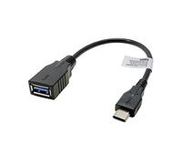 OTG Adaptateur câble Compatible avec Samsung Galaxy Tab S6 5G SM-T866N, USB de Type C vers USB, env. 21cm, pour Le Transfert Direct de Photos, de vidéos et d'autres contenus sur Une clé USB sans PC