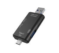 OTG SD TF Tipo C Leitor de Cartão Micro-Sd para USB Otg Adaptador 6 em 1 2.0 Flash Drive B