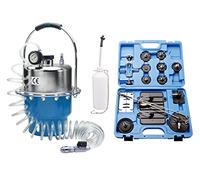 otgerlensker products Purgeur de Frein pneumatique Plus 13 adaptateurs Kit purgeur Appareil Freins