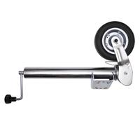 otgerlensker products Roue de jauge pour remorque Pliable 60 mm Charge 400 kg avec Plaque de Montage