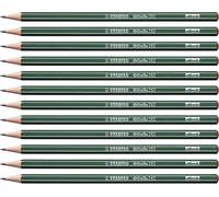Othello Crayon graphite Lot x 12 crayons papier HB tête trempée