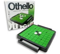 Othello - Jeu De Société Classique - Jeu De Stratégie Et De Réflexion - Jeu De Société 2 Joueurs - Durée Partie 15/20min - Jouet Enfant 7 Ans Et + - Mh80052, Noir[Z312]