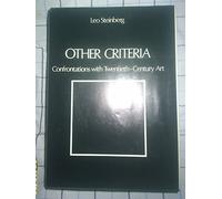 Other Criteria: Confrontations With Twentieth-Century Art