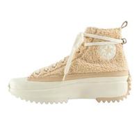 Baskets Converse Run Star Hike Platform Sherpa - Beige - Lacets 44,5
