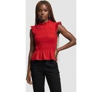 & Other Stories Afia Printed Top Speed Red Taille: 42 | Chemisiers Outlet | Femme | Rouge