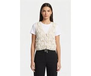 & Other Stories Bono Crochet Vest White Taille: L | Pulls Outlet | Femme | Blanche