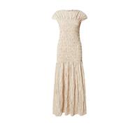 & Other Stories Robe beige / noir, Taille 34