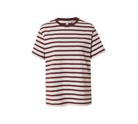 & Other Stories T-shirt chocolat / blanc, Taille XS