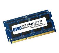 Other World Computing - DDR3 - kit - 8 Go: 2 x 4 Go - SO DIMM 204 broches - 1333 MHz / PC3-10600 - CL9 - 1.5 V - mémoire sans tampon - non ECC