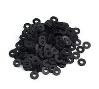 Othmro Lot de 100 rondelles plates en nylon M6 18 mm OD 6 mm ID 1,5 mm d'épaisseur pour tuyau d'eau de robinet