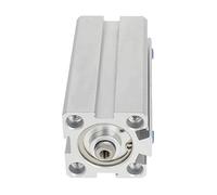 Othmro SDA20 x 60 Cylindres Pneumatiques Minces à Air Comprimé, Vérin Pneumatique Compact en Aluminium, Double Effet, Port PT3/8, pour Systèmes Pneumatiques et Hydrauliques, Alésage 20mm, Course 60mm