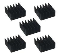 Othmro Sourcingmap Lot de 5 dissipateurs thermiques en aluminium pour circuit intégré LED semi-conducteur 22 x 10 cm