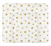 otho Babydesign Matelas à Langer Boho Sun, Dès 0 Mois, TOP, 85 x 72, blanc/jaune, 20062 0010 DN01