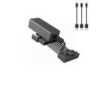 OthoKing Dashcam Power Adapter (7-pin Type B) for Select Economy Mirrors. Compatible with Select Nissan, Mitsubishi, Toyota, & More. Connects to Rearview Mirror, Built-in USB Power Source