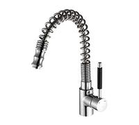 OTHZON Robinets d'évier de Cuisine, Tout en cuivre mitigeur Chaud et Froid, la Ceinture à Ressort du Robinet de Cuisine Tire la tête de pulvérisation, Le Robinet d'eau de l'évier de cuisi