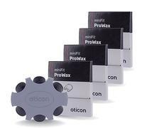Oticon Lot de 4 paquets de 24 filtres à cire authentiques pour appareils auditifs Oticon ProWax MiniFit pour appareils auditifs MiniRITE
