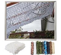 OTIGA Filet de Camouflage Poids Léger - Filet D'ombrage pour Ombre - Camouflage Net Protection Bâche de Voiture,Camping,Chasse,Décoration,la décoration - Filet de Camo Militaire,3x8m/9.84x26.24ft