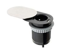 Bloc prise encastrable compact ? glissi?re avec port USB - Otio