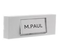 Bouton de sonnette filaire avec étiquette porte-nom - Otio