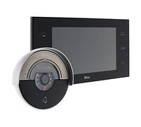 Otio Caméra de Surveillance | Métal, Usage Extérieur, Installation Simple, Noir, Format Compact, Matière Auto-Extinguible, Montage sans Outil Spécifique