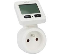 Otio Contrôleur de consommation électrique 4 indicateurs - Blanc