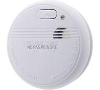 Otio - Détecteur de Fumée CE - Cellule Photoélectrique Haute Fiabilité - Autonomie Minimale 5 ans - Norme EN 14604 - Pile Alcaline Longue Durée Incluse - Blanc