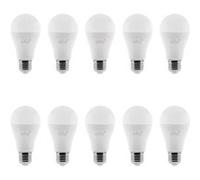 Otio - Lot de 10 ampoules connectées WIFI LED E27 10W RVB complet