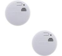 Otio - Lot de 2 détecteurs de fumée 5 ans + pile