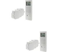 Otio - Lot de 2 packs chauffage connecté + télécommande thermostat + modules chauffage