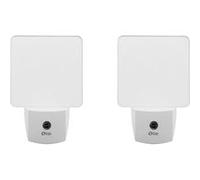 Lot de 2 veilleuses crépusculaires automatiques - blanc - Otio