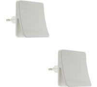 Otio - Lot de 2 veilleuses LED automatiques avec capteur jour/nuit