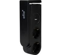 Otio - Multiprise 2 prises Schuko 16A + 2 USB C - Gekko - Noir Noir G