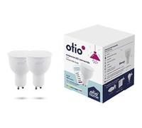 Ampoule électrique Otio - Pack de 2 spots LED connectés Bluetooth GU10 4,5W