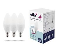 Otio - Pack de 3 ampoules LED connectées Bluetooth E14 5W G