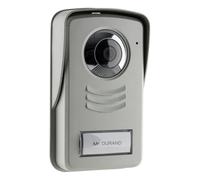 Otio - Platine de Rue pour Portier Vidéo - Modèle Call - Compatible avec Systèmes de Sécurité - Installation Facile - Résistante aux Intempéries - Norme CE - Gris - Longueur 40m
