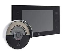 Portier vidéo OTIO VisiHome avec mémoire interne - 2 fils - Vision nocturne - Noir
