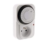 Otio - Programmateur journalier mécanique avec Voyant 3500W - Blanc