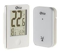 Thermomètre int/ext sans fil Blanc - Otio