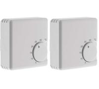 Otio Thermostat mécanique 5°C à 30°C - Blanc (Lot de 2)