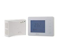 Thermostat programmable sans fil blanc - Otio