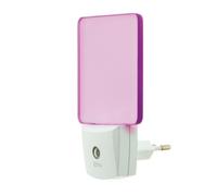 Otio Veilleuse crépusculaire automatique – Intensité douce, nuit/jour, sans ampoule – Rose