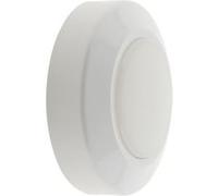 Otio - Veilleuse LED Multicolore RGB à Piles - Lumière Douce et Relaxante - Plusieurss Disponibles: Blanc, Orange, Vert, Bleu, Violet - Adhésif Inclus - Blanc - 4,5 cm