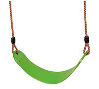 OTITU Balançoire Élastique en U - Siège Flexible pour Enfants - Planche Pomme Verte pour Jardin