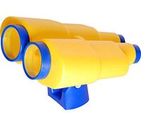 OTITU Jumelles pour Tour De Jeu, Accessoire De Maisonnette - Jumelles en Plastique - Jumelles pour Enfants pour Tours d'escalade Maisonnette Jouet pour Enfants Jardin Jaune
